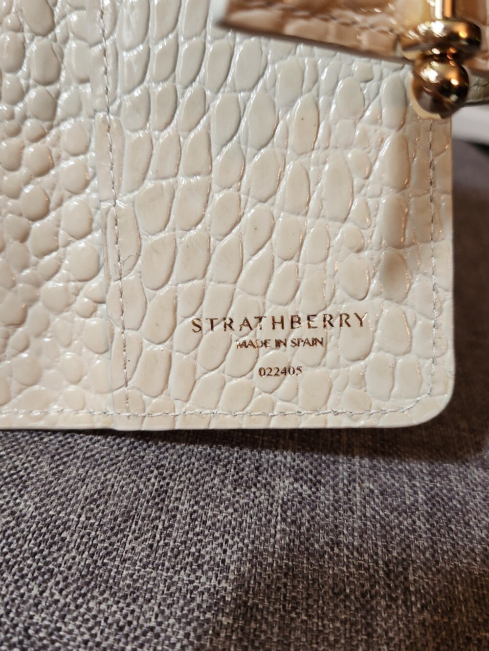 Strathberry Multrees Passport Cover View 5
